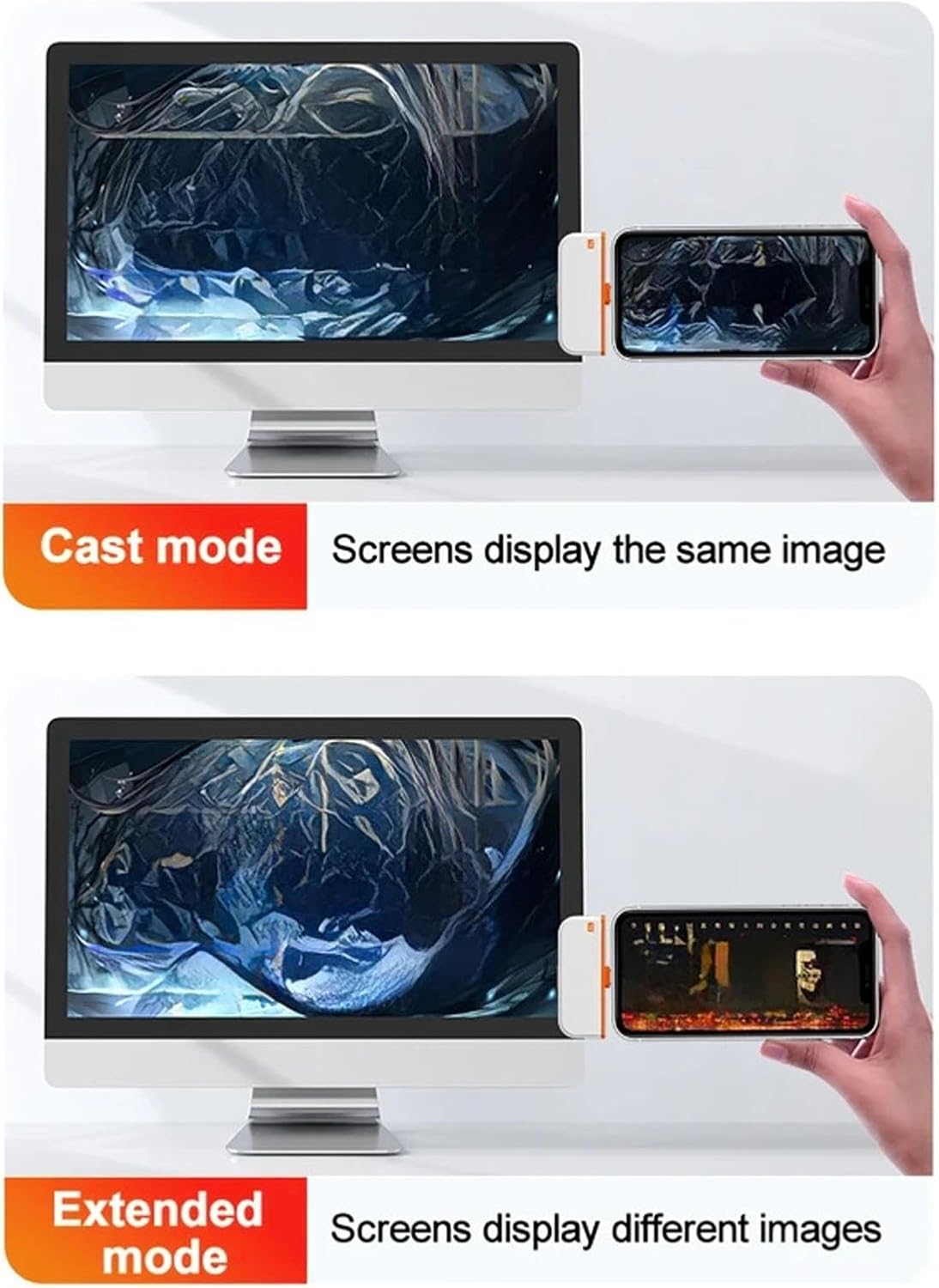 Adattatore per display wireless da tipo C a HDMI