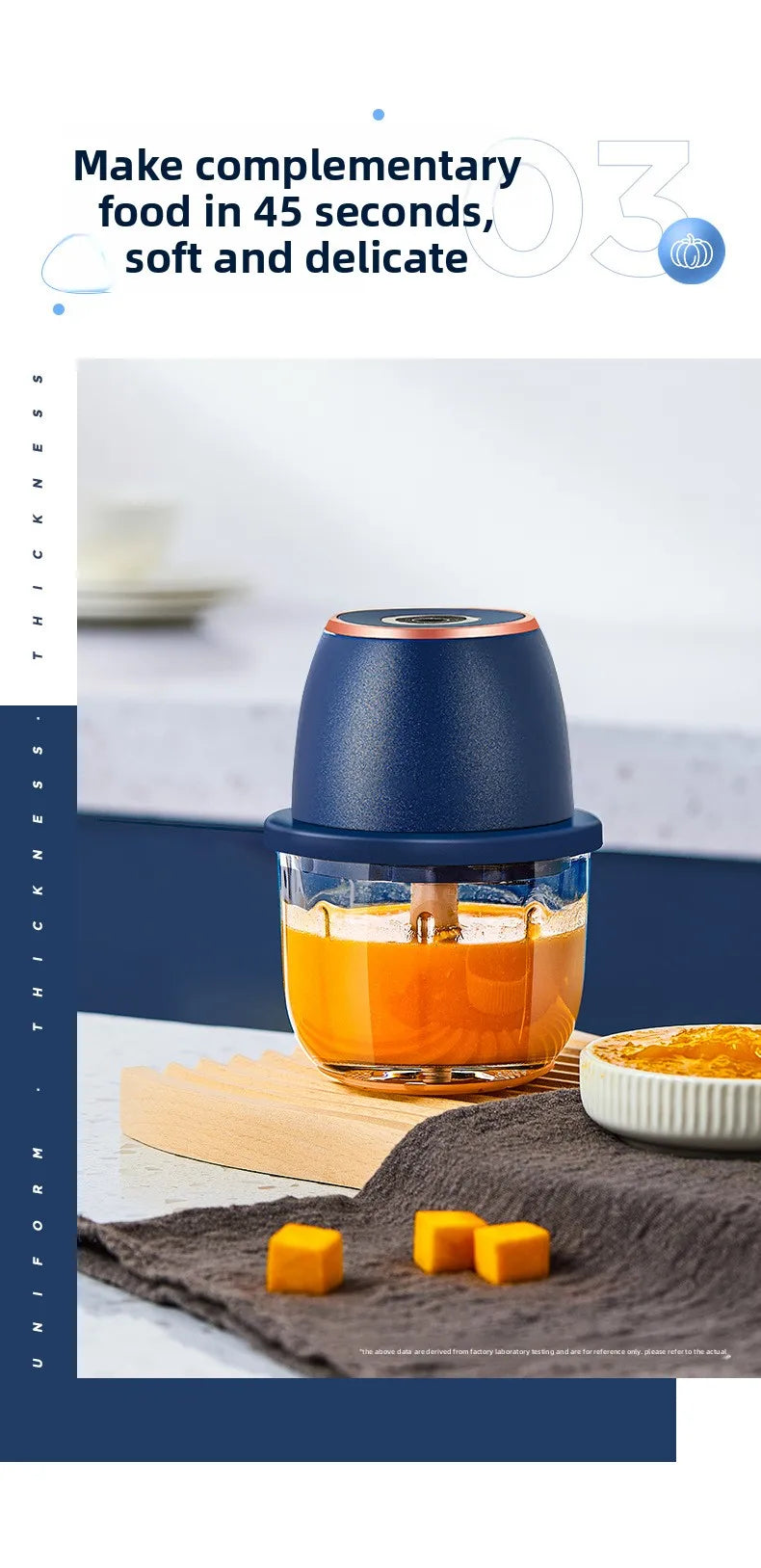 TINSOL 350ML Tritatutto multifunzione Mixer da cucina