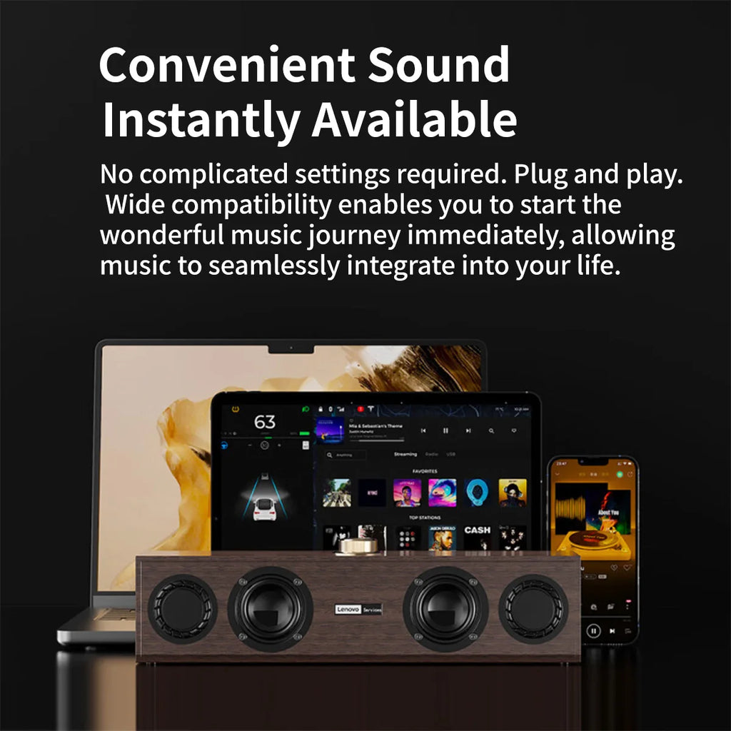 Altoparlante multimediale Lenovo C02 Altoparlante Bluetooth Subwoofer