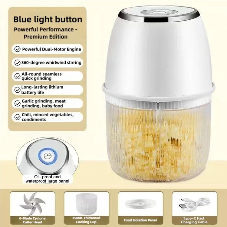 TINSOL 350ML Tritatutto multifunzione Mixer da cucina