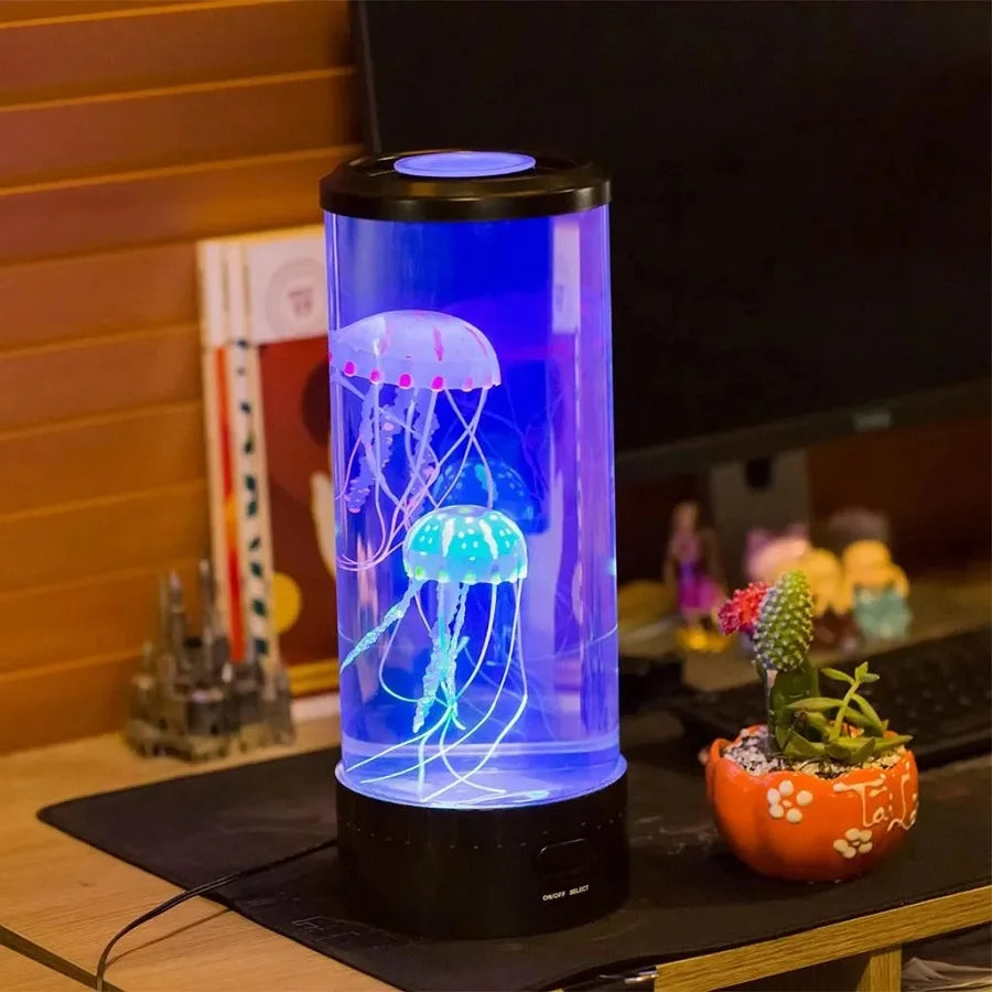 Lampada con acquari a LED