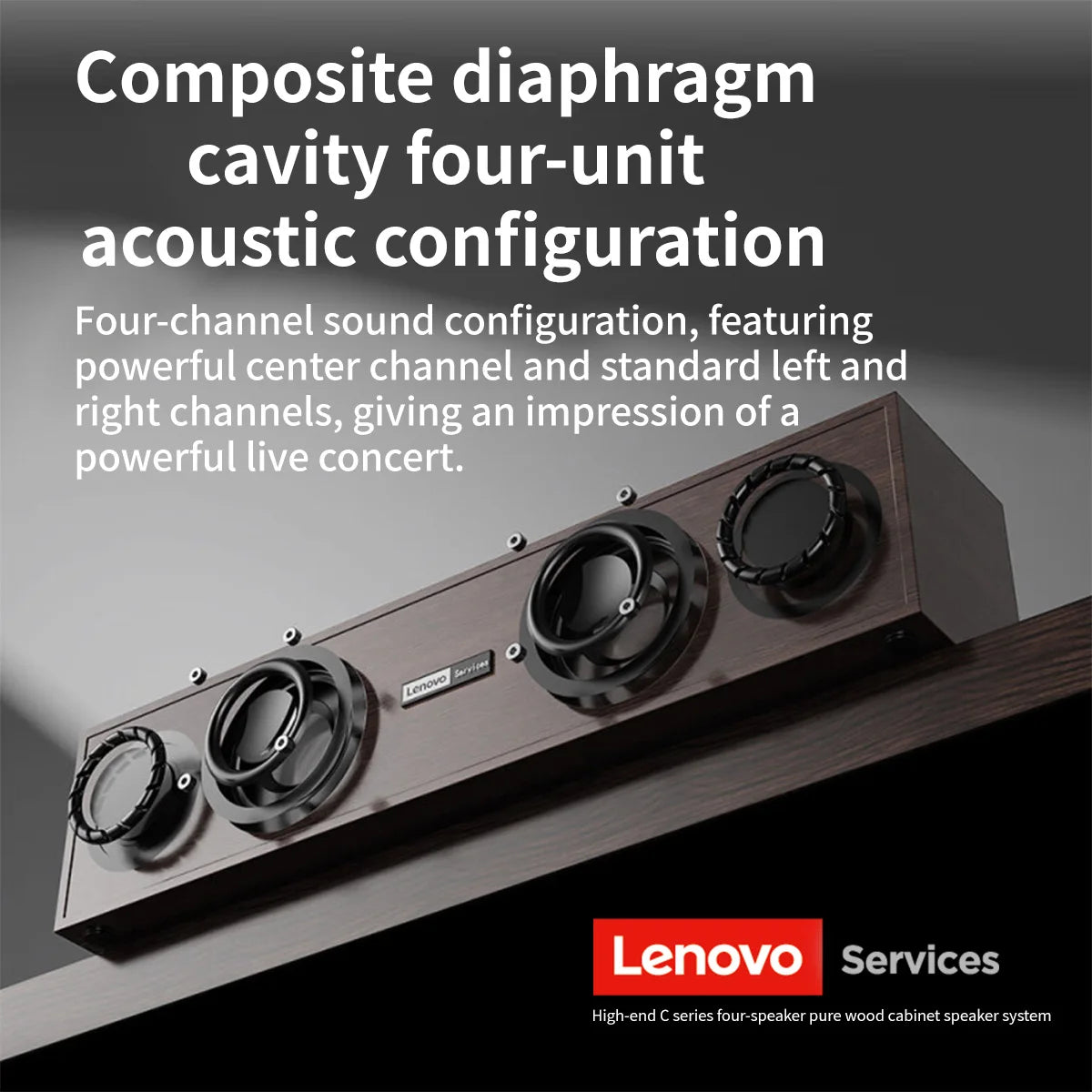 Altoparlante multimediale Lenovo C02 Altoparlante Bluetooth Subwoofer