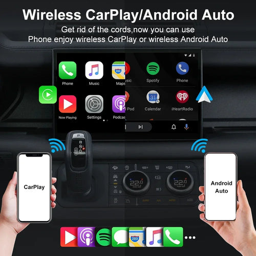 2026 Adattatore wireless CarPlay Android Auto, accoppiamento rapido, connessione rapida