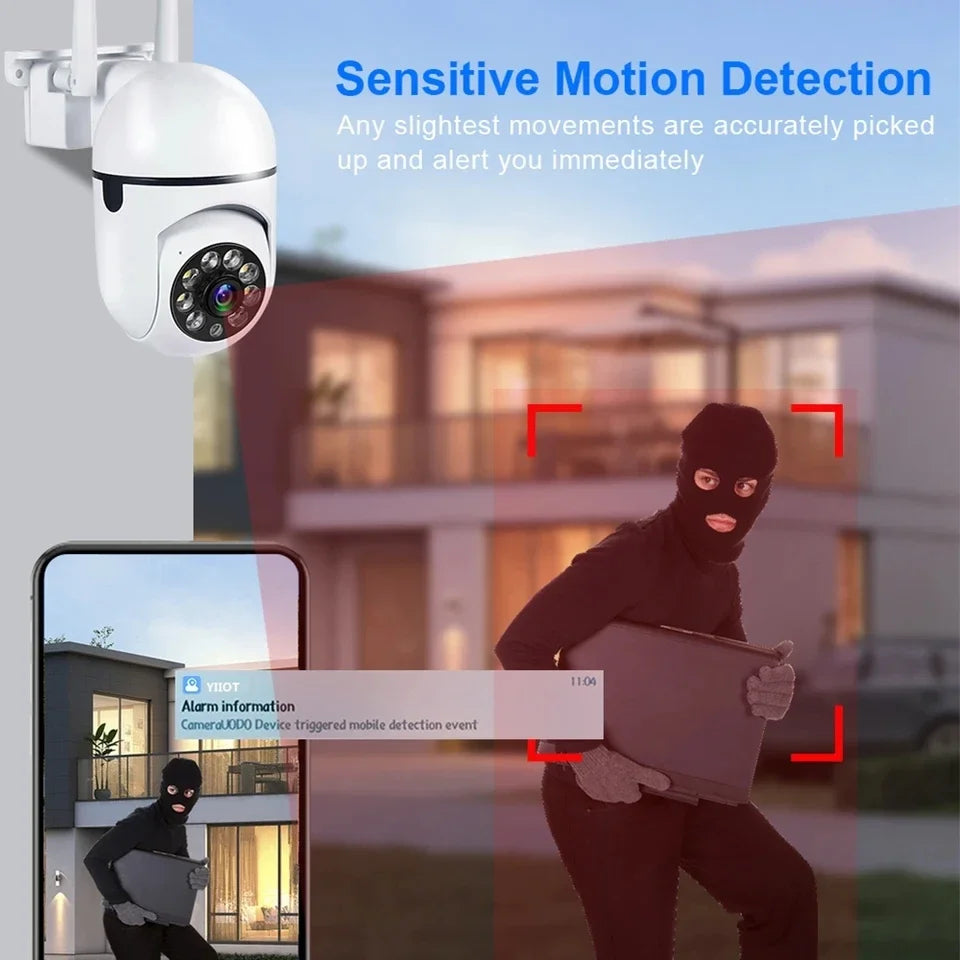 Telecamera di sicurezza WiFi PTZ