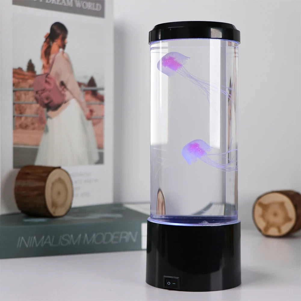 Lampada con acquari a LED