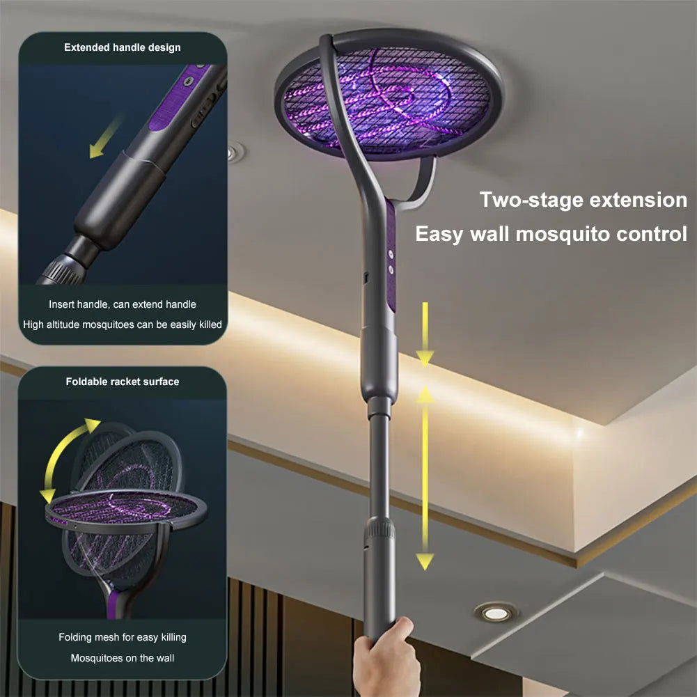 Mosquito Racket Ricaricabile