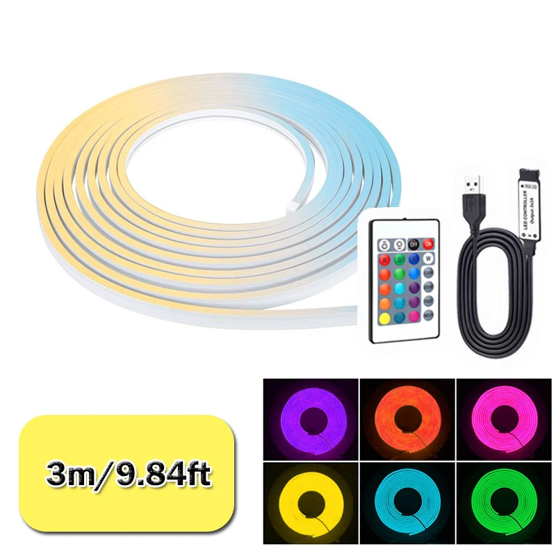 Striscia luminosa a led flessibile che cambia colore