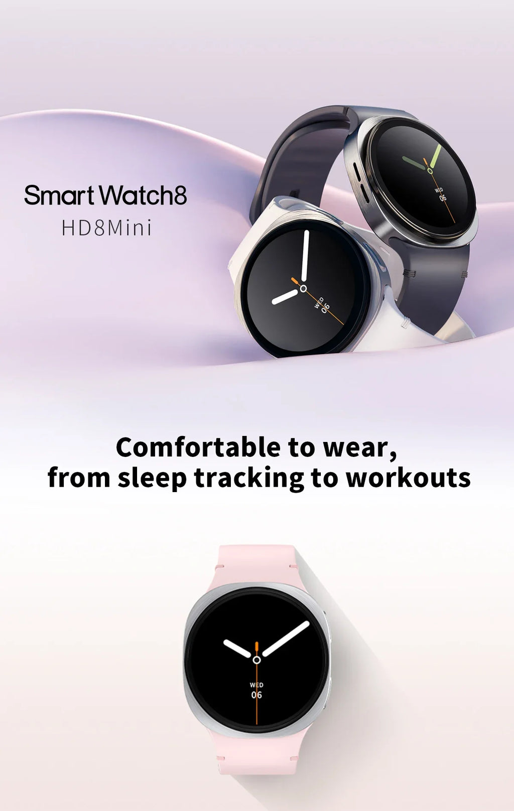 Smart Watch AMOLED Impermeabile Uomini e donne