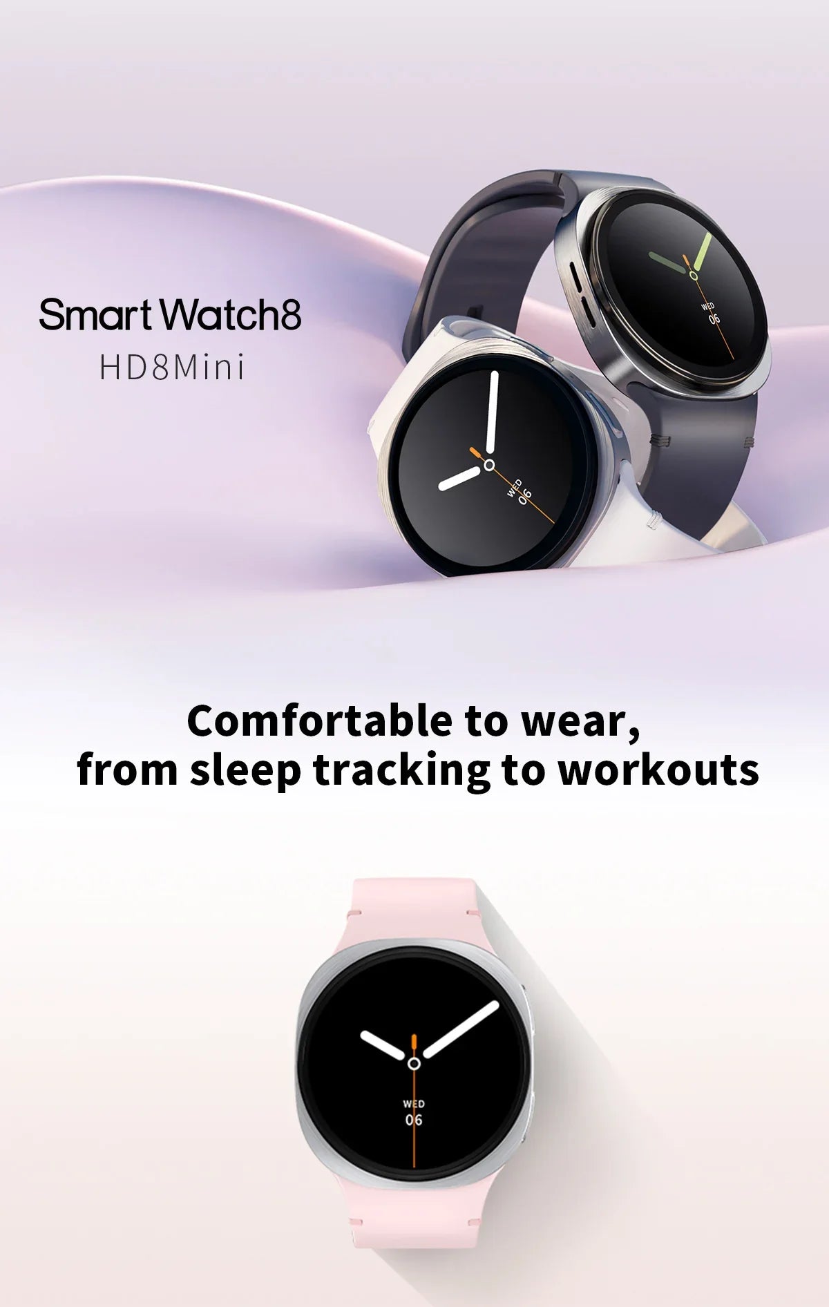 Smart Watch AMOLED Impermeabile Uomini e donne