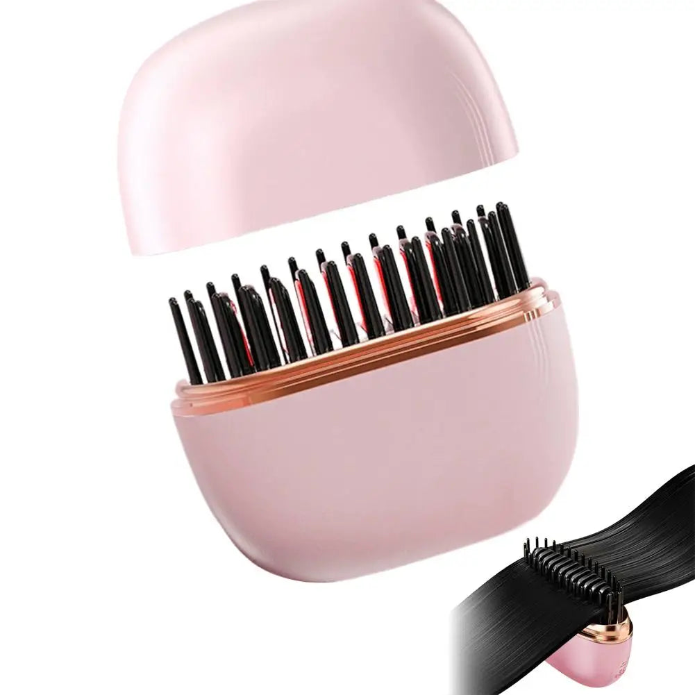 Mini pettine per lisciare i capelli senza fili