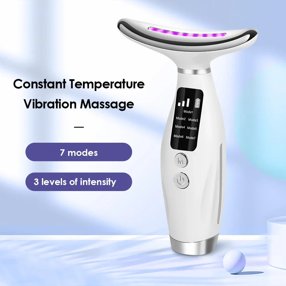 Dispositivo di bellezza per collo e viso a LED