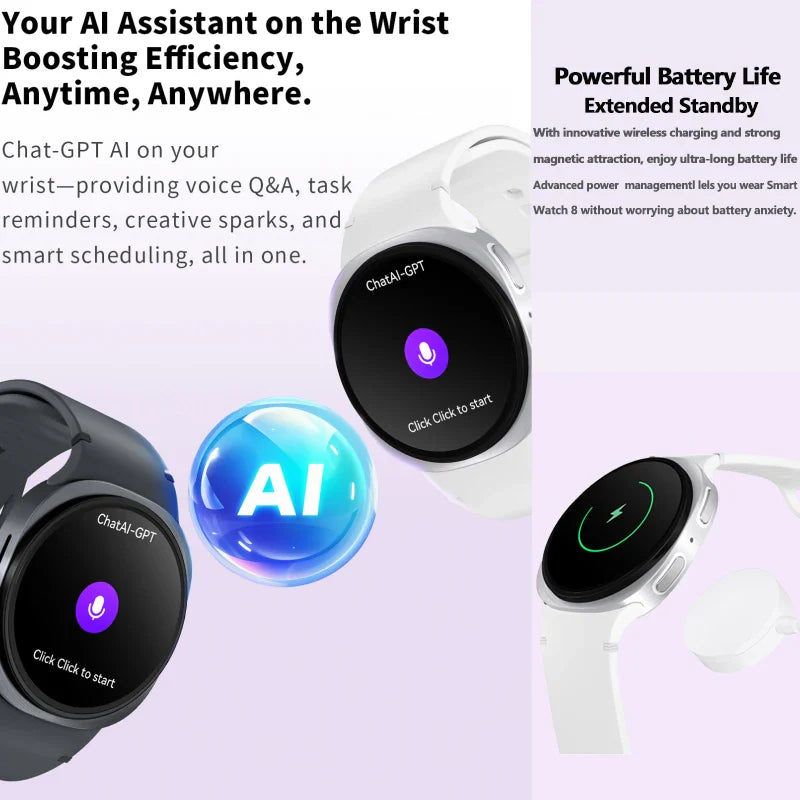 Smart Watch AMOLED Impermeabile Uomini e donne