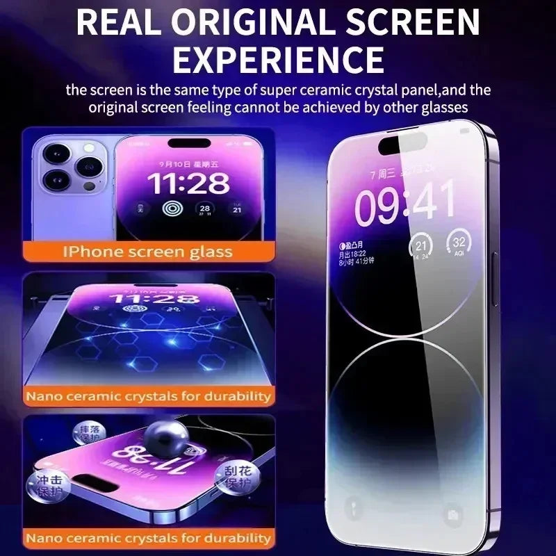 Protezione dello schermo di iPhone Confezione da 3 PZ